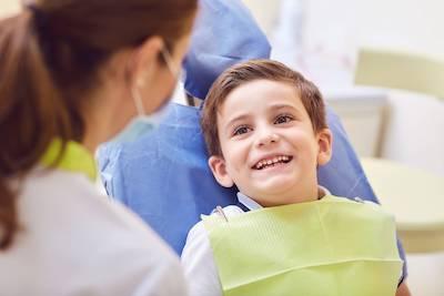 child at the dentist in maple grove mn