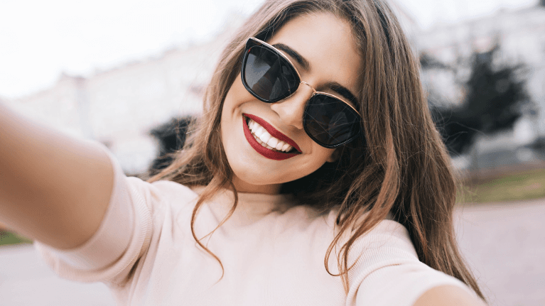woman smiling in maple grove mn