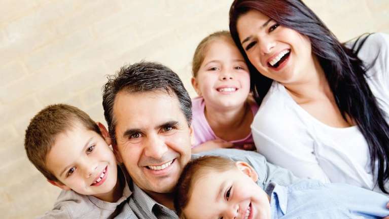family at the dentist in maple grove