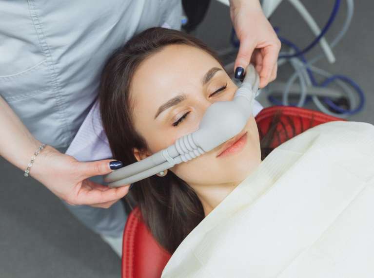 laughing gas at dentist in maple grove mn